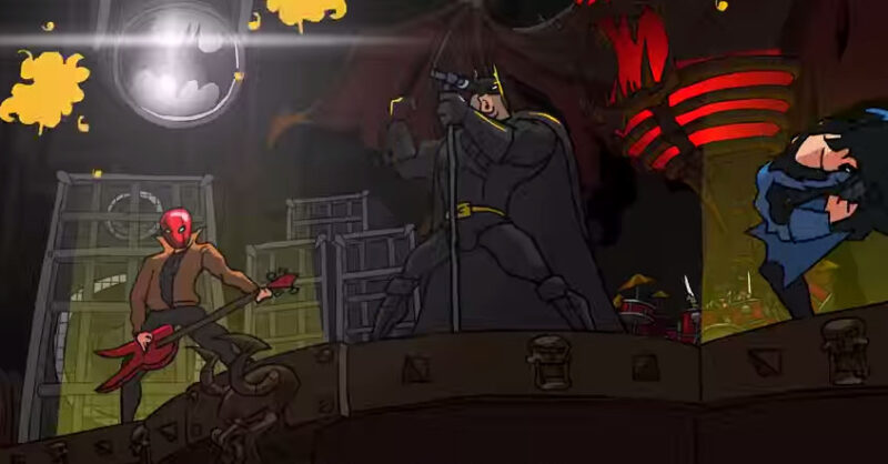 BATMETAL: Ο Μπάτμαν ανακάλυψε το death metal και να το αποτέλεσμα