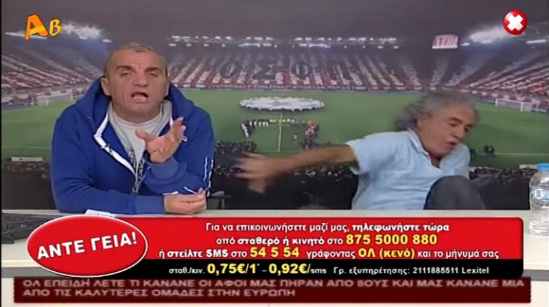 O Tάκης Τσουκαλάς κερδίζει πέναλτι στη νέα του εκπομπή [VIDEO]