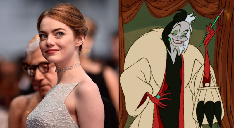 Η Emma Stone ετοιμάζεται να γίνει Cruella De Vil σε 80s punk εκδοχή για τη νέα ταινία της Disney