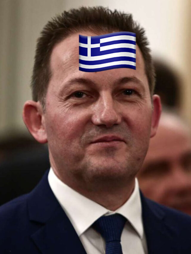 Μούφα ελληνική σημαία από AI ανέβασε ο Στελάρας ο Πέτσας για την 28η