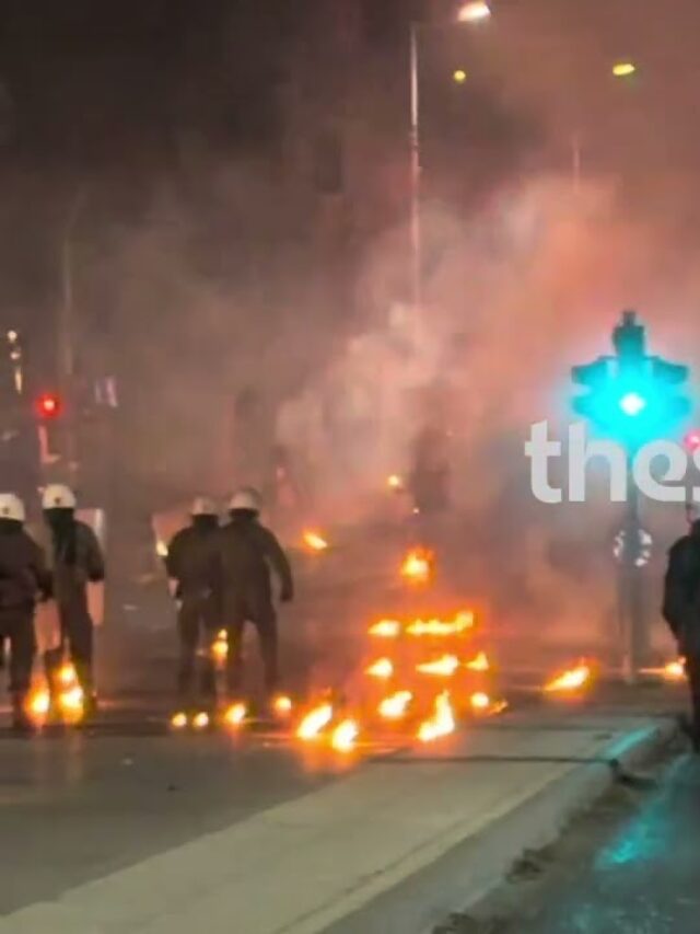 Μπάχαλα στον ΛΕΞ στη Θεσσαλονίκη έδειξε ως επεισόδια στο Ιράν η ΕΡΤ