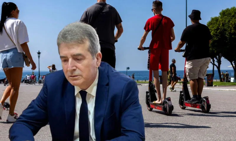 Να κόψει τα ηλεκτρικά πατίνια στα ανήλικα θέλει ο Μιχάλης Χρυσοχοΐδης