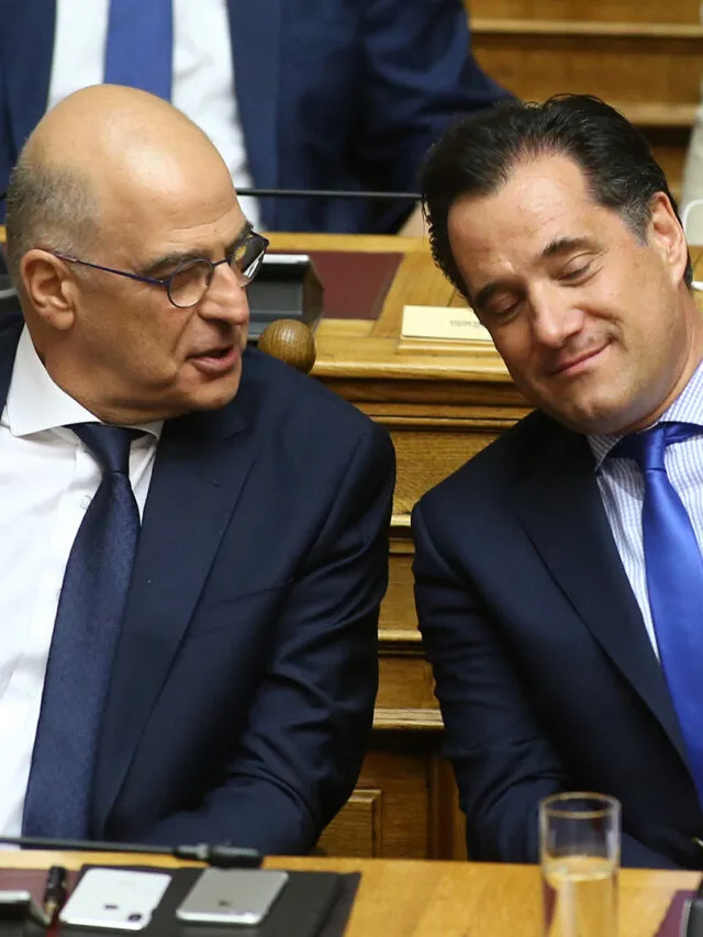 Άδωνις την πέφτει σε Δένδια γιατί έλειψε από τα γενέθλια της ΝΔ και χάλασε τη φάση